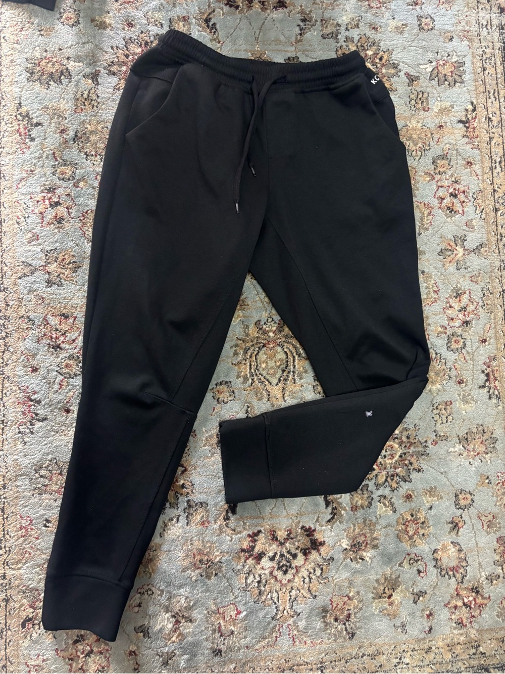 Kenneth Cole Black Men's Jogger Sweatpants